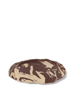 ferm LIVING Ryu Platter 37 cm – Sand / Brown