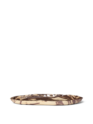 ferm LIVING Ryu Platter 37 cm – Sand / Brown