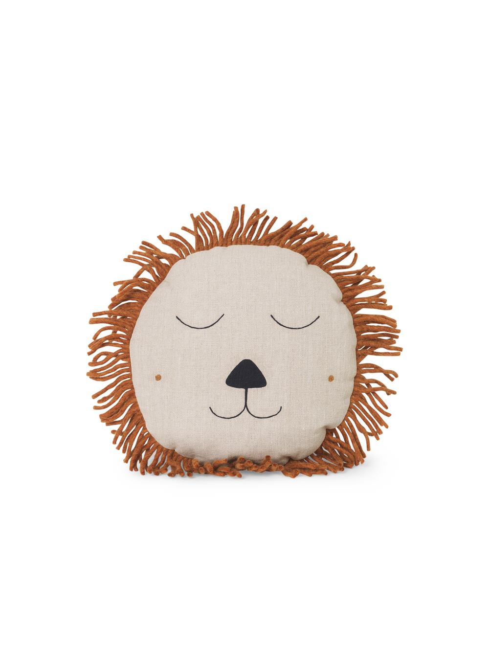 ferm LIVING Safari Lion Cushion – Natural