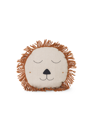 ferm LIVING Safari Lion Cushion – Natural