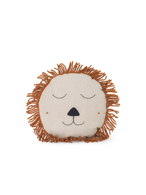 ferm LIVING Safari Lion Cushion – Natural