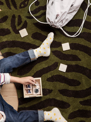 ferm LIVING Safari Tufted Rug – Tiger