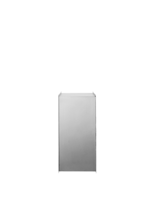 ferm LIVING Sama Bin – Brushed Stainless Steel