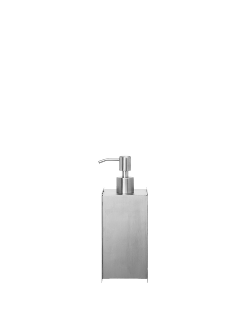 ferm LIVING Sama Soap Dispenser – Brushed Stainless Steel