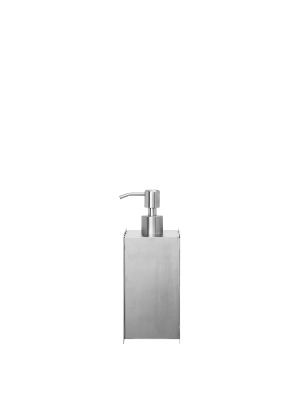 ferm LIVING Sama Soap Dispenser – Brushed Stainless Steel
