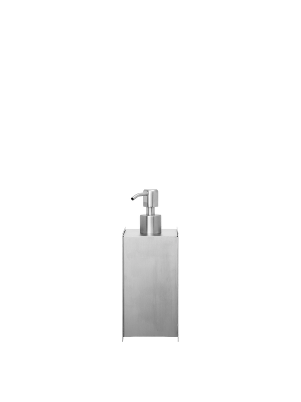 ferm LIVING Sama Soap Dispenser – Brushed Stainless Steel