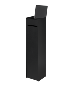 ferm LIVING Sama Toilet Paper Dispenser – Black