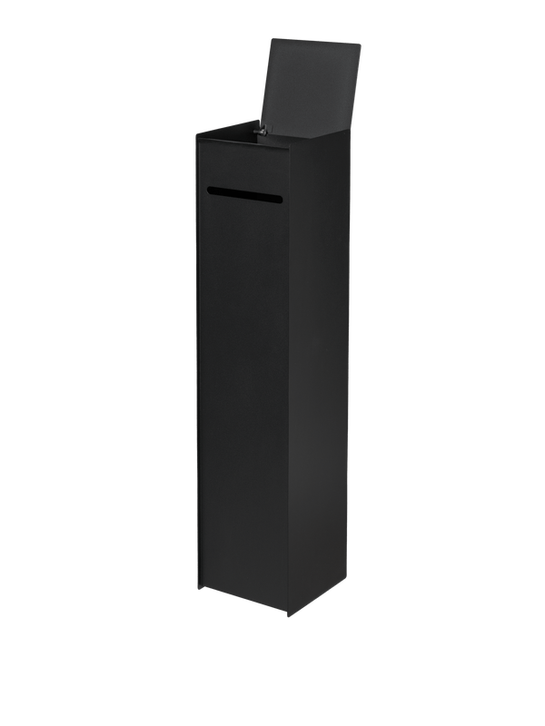 ferm LIVING Sama Toilet Paper Dispenser – Black