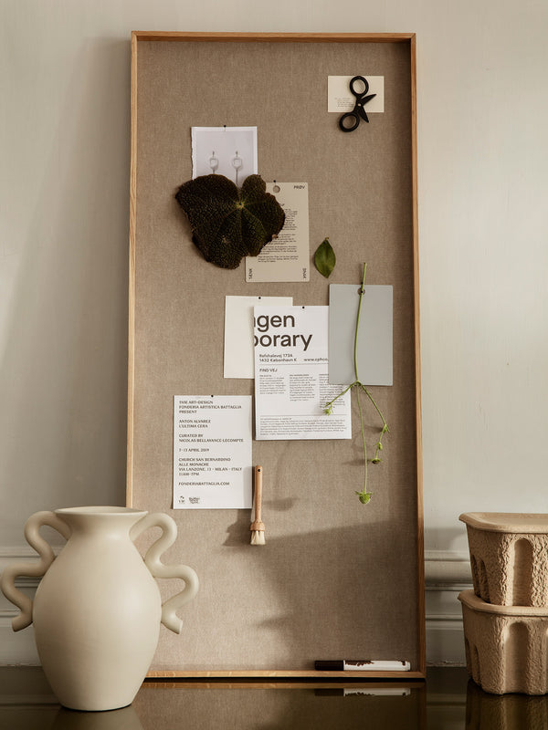 ferm LIVING Scenery Pinboard Narrow – Natural Oak