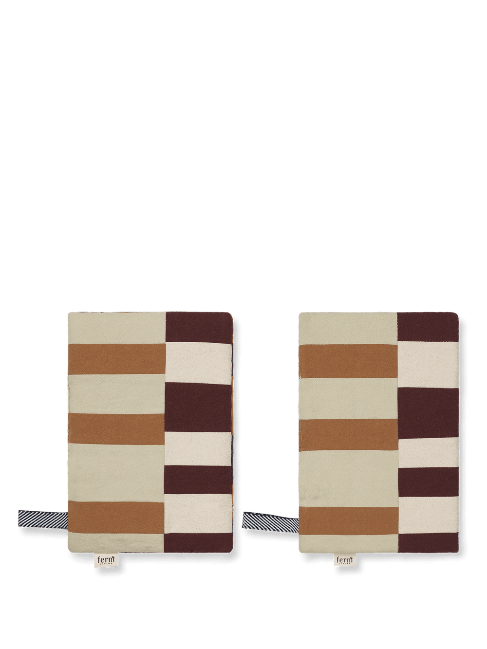ferm LIVING Section Pot Holder – Set of 2 – Patchwork