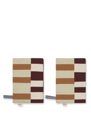 ferm LIVING Section Pot Holder – Set of 2 – Patchwork