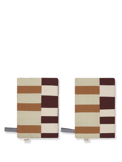 ferm LIVING Section Pot Holder – Set of 2 – Patchwork