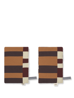 ferm LIVING Section Pot Holder – Set of 2 – Patchwork