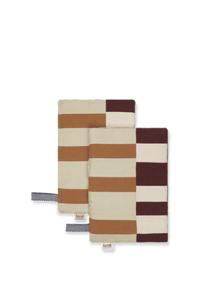 ferm LIVING Section Pot Holder – Set of 2 – Patchwork
