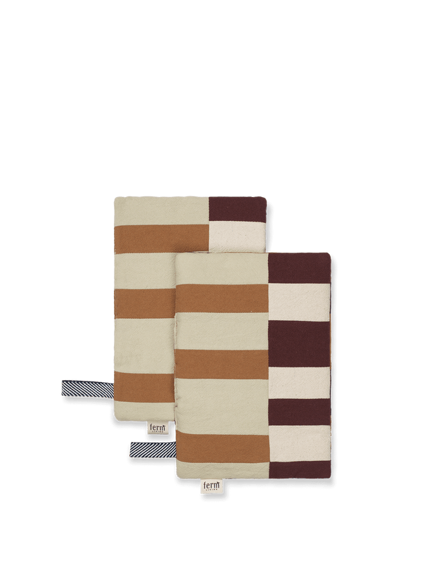 ferm LIVING Section Pot Holder – Set of 2 – Patchwork