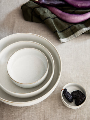 ferm LIVING Sekki Bowl Medium – Cream