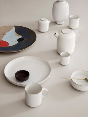 ferm LIVING Sekki Plate Large – Cream