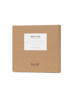 ferm LIVING Sekki Plate Small – Cream
