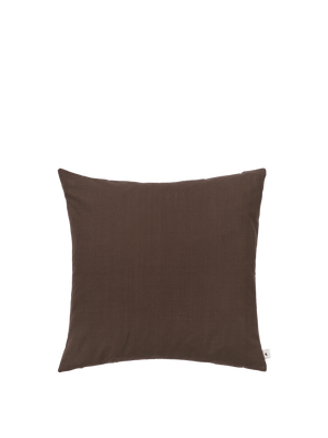 ferm LIVING Sen Cushion – Dark Chocolate