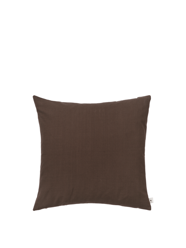 ferm LIVING Sen Cushion – Dark Chocolate