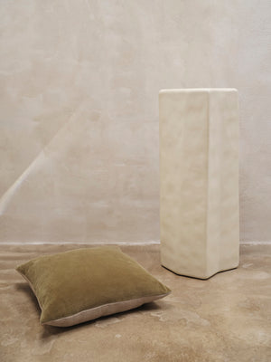 ferm LIVING Senti Cushion – Khaki