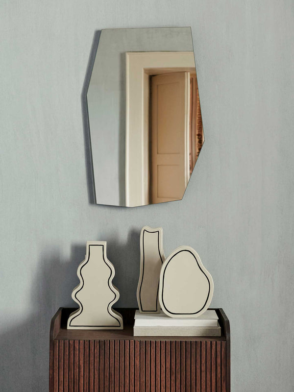 ferm LIVING Shard Mirror – Black