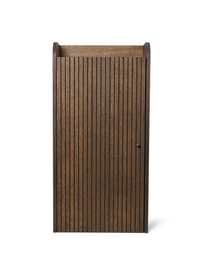 ferm LIVING Sill Wall Cabinet – Dark Stained Oak