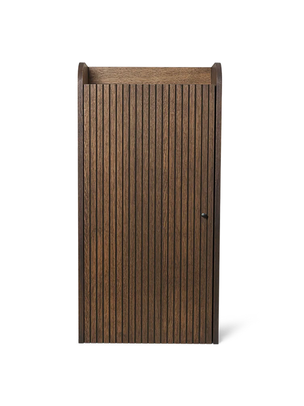 ferm LIVING Sill Wall Cabinet – Dark Stained Oak