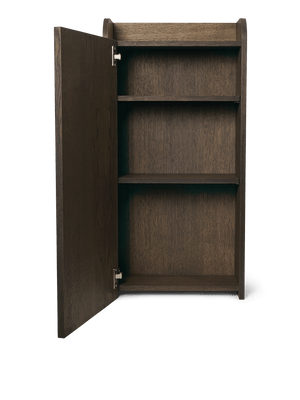 ferm LIVING Sill Wall Cabinet – Dark Stained Oak