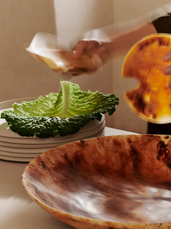 ferm LIVING Sol Salad Bowl – Sugar Kelp