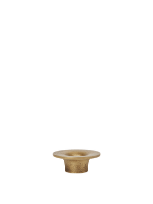 ferm LIVING Soothe Candle Holder – Brass Finish