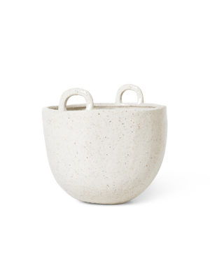 ferm LIVING Speckle Pot – Off-White