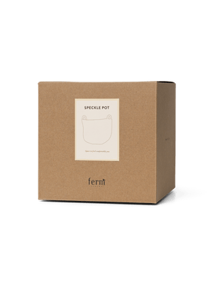 ferm LIVING Speckle Pot – Off-White