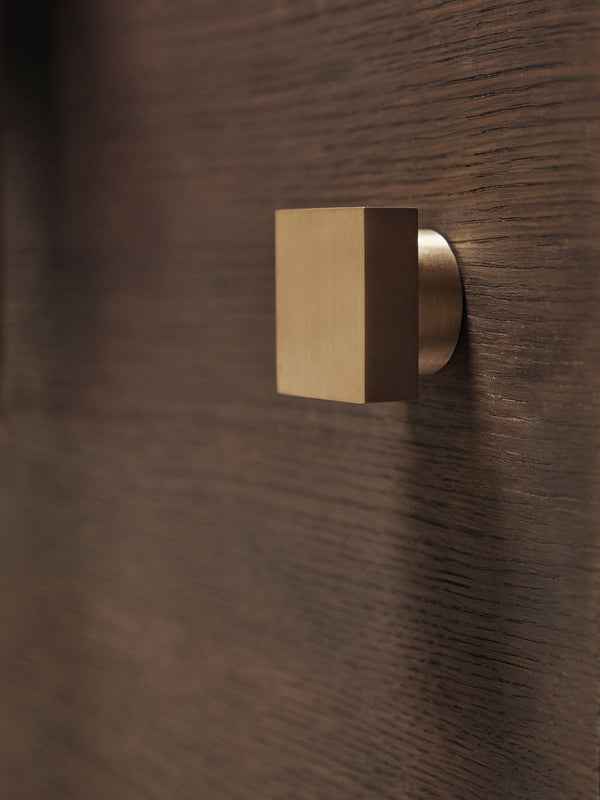 ferm LIVING Square Hook Large – Brass