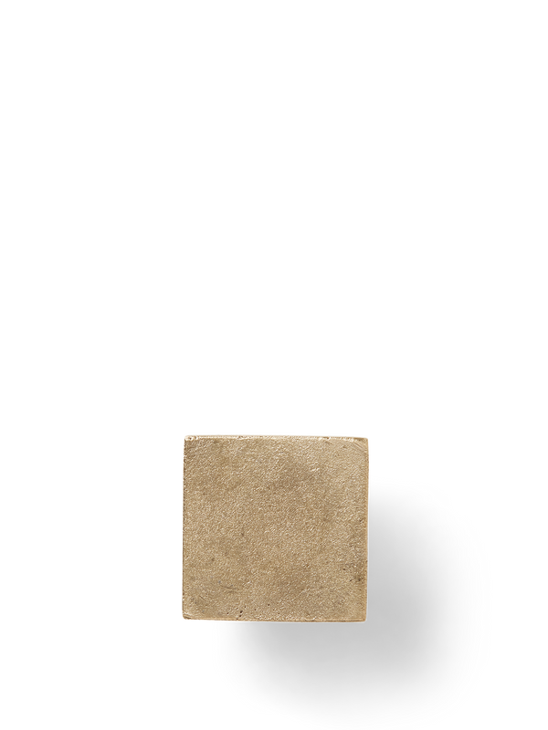 ferm LIVING Square Hook Large – Casted Brass