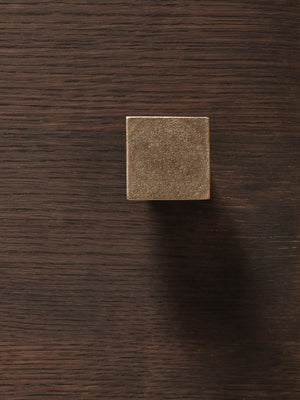 ferm LIVING Square Hook Large – Casted Brass