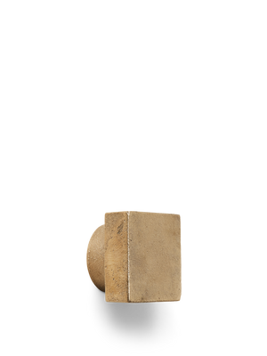 ferm LIVING Square Hook Large – Casted Brass