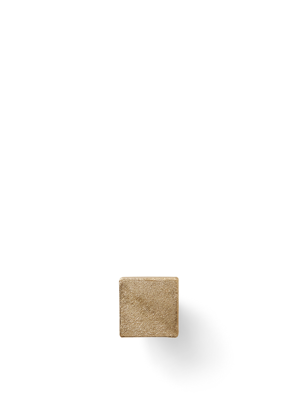 ferm LIVING Square Hook Small – Casted Brass