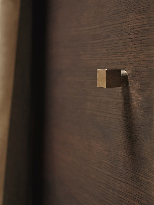 ferm LIVING Square Hook Small – Casted Brass