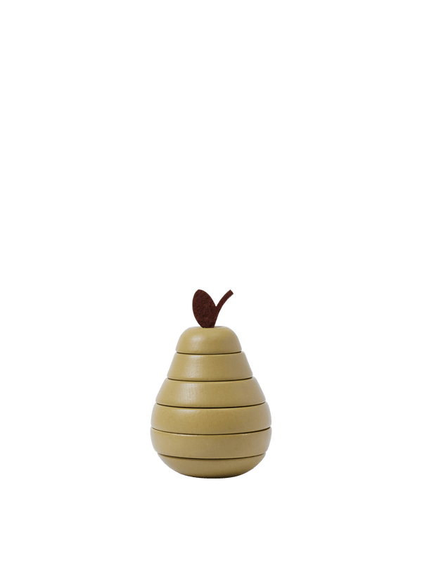 ferm LIVING Stacking Apple and Pear – Set of 2 – Multi