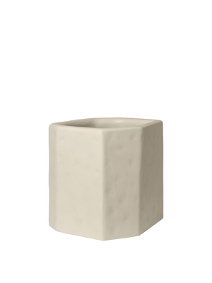 ferm LIVING Staffa Planter H36 cm – Ivory