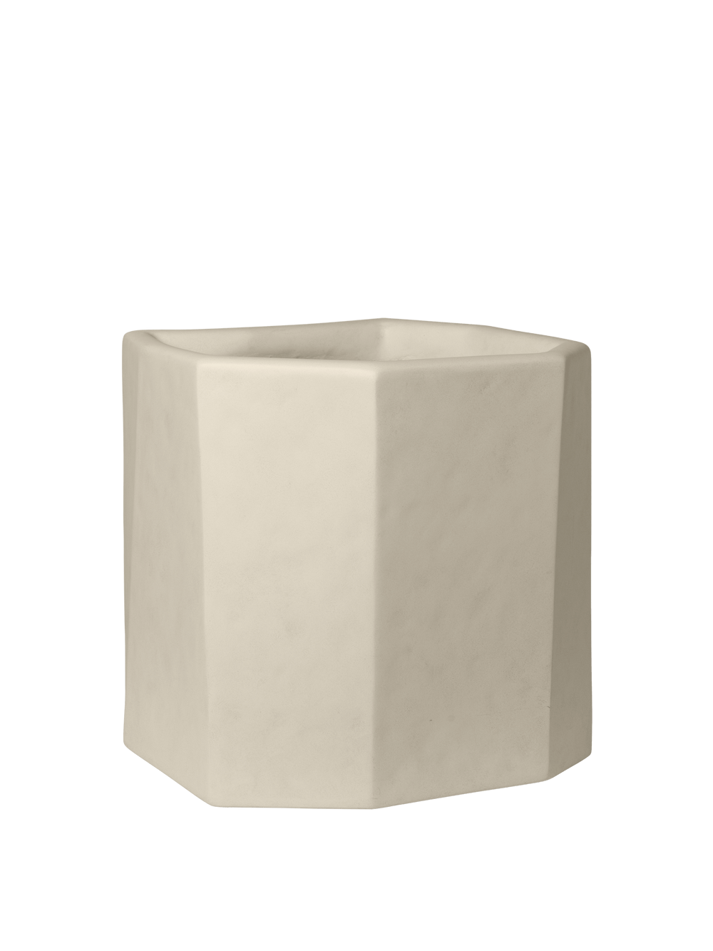 ferm LIVING Staffa Planter H45 cm – Ivory