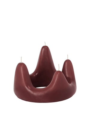 ferm LIVING Stala Candle Ring – Dark Grape