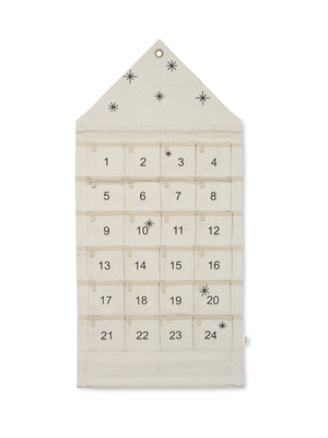 ferm LIVING Star Christmas Calendar – Sand