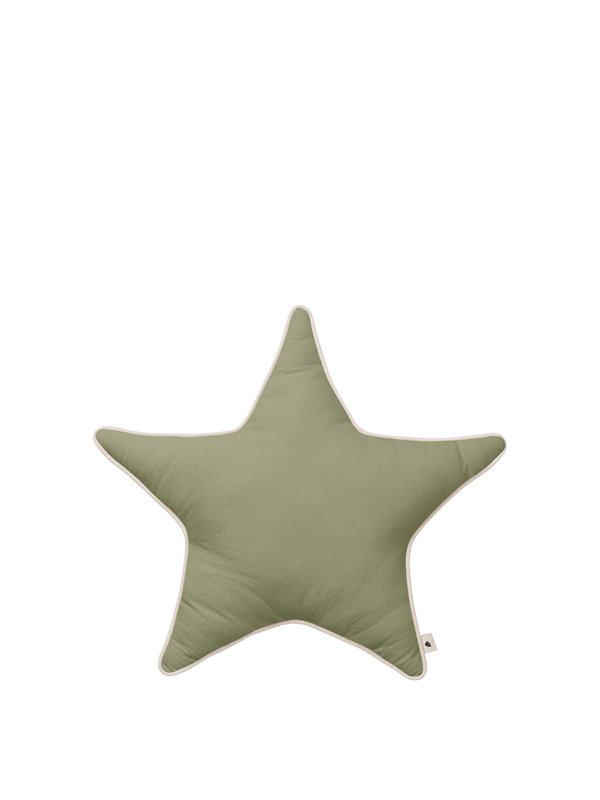 ferm LIVING Star Cushion – Tea Green