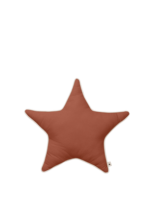 ferm LIVING Star Cushion – Brown Clay