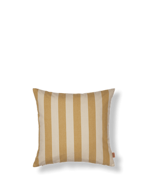ferm LIVING Strand Outdoor Cushion – Warm Yellow / Parchment