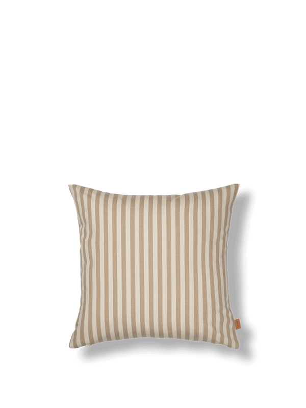 ferm LIVING Strand Outdoor Cushion – Sand / Off-White