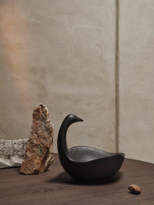 ferm LIVING Swan Centrepiece – Black