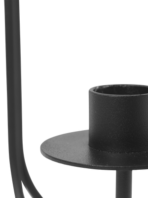 ferm LIVING Sway Candelabra – Black